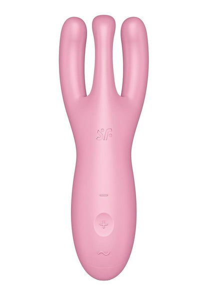 Satisfyer Threesome 4 Rechargeable Silicone Vibrator