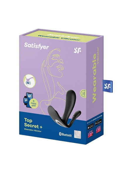 Satisfyer Top Secret+ Connect App Rechargeable Silicone Wearable Vibrator