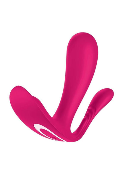 Satisfyer Top Secret+ Connect App Rechargeable Silicone Wearable Vibrator - Pink