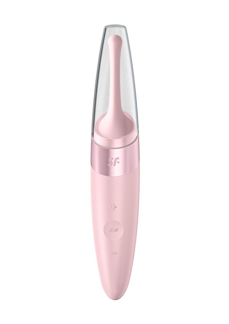 Satisfyer Twirling Delight Rechargeable Stimulator - Pink/Rose