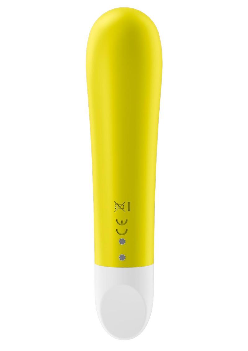 Satisfyer Ultra Power Bullet 1 Rechargeable Silicone Bullet Vibrator - Yellow