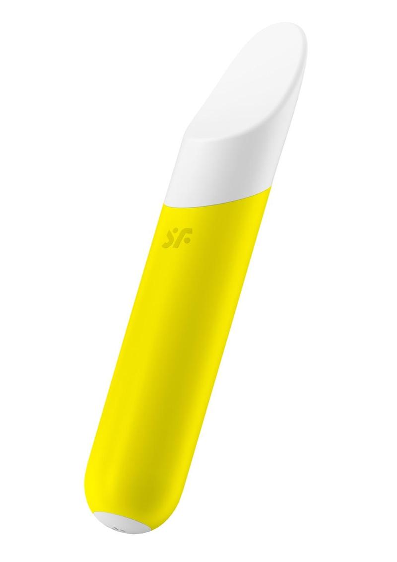 Satisfyer Ultra Power Bullet 7 Rechargeable Silicone Bullet Vibrator - Yellow