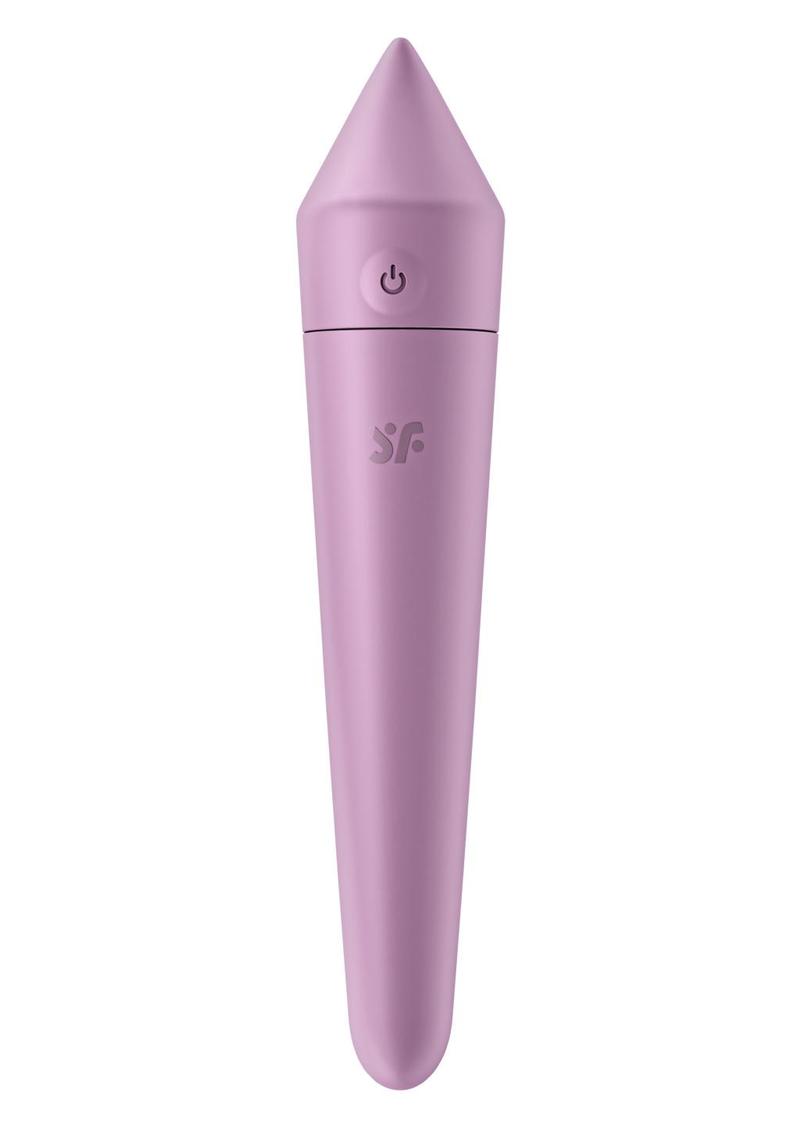 Satisfyer Ultra Power Bullet 8 Rechargeable Silicone Bullet Vibrator - Lavender/Purple