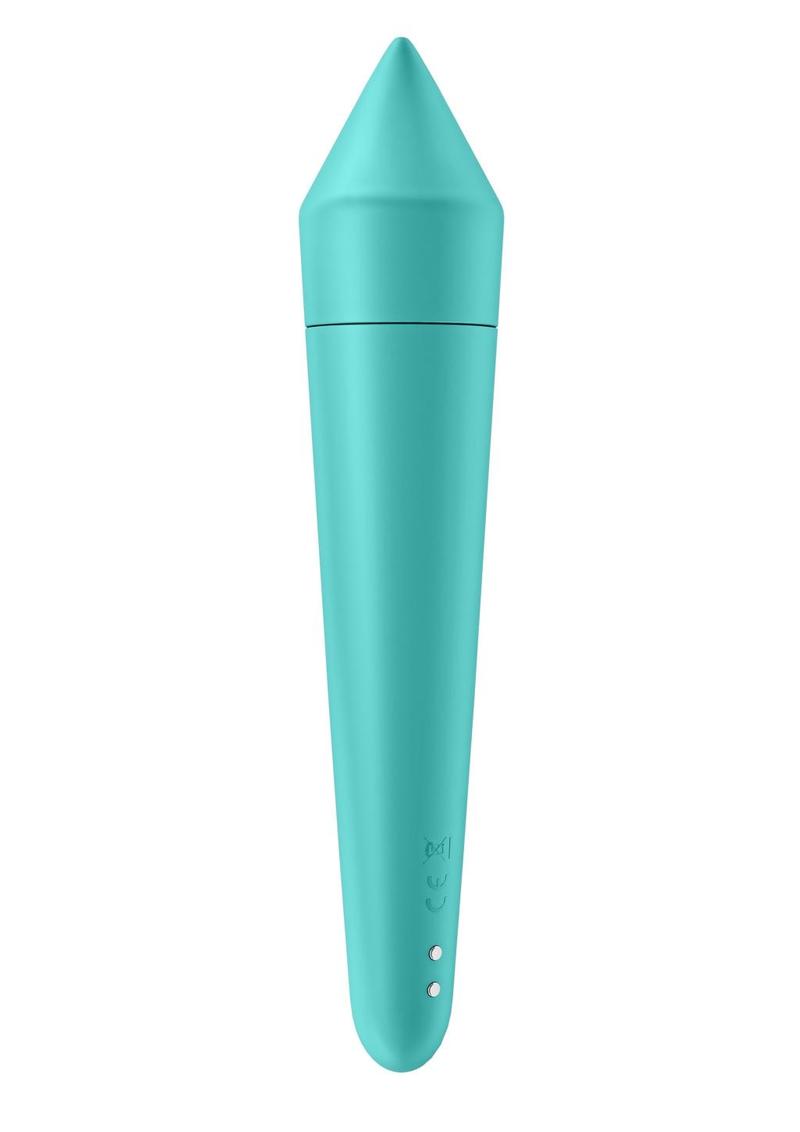 Satisfyer Ultra Power Bullet 8 Rechargeable Silicone Bullet Vibrator - Teal