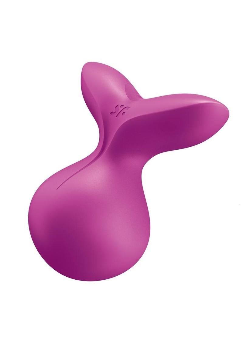 Satisfyer Viva LA Vulva 3 Rechargeable Silicone Clitoral Stimulator - Purple/Violet