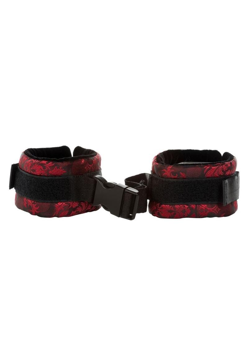 Scandal Control Cuffs - Black/Red