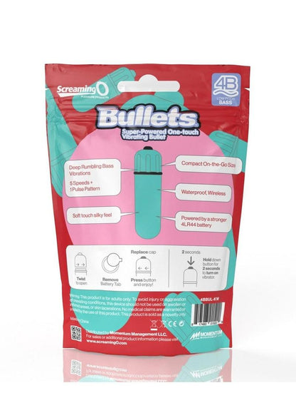 Screaming O 4b Bullet Vibrator - Green/Kiwi