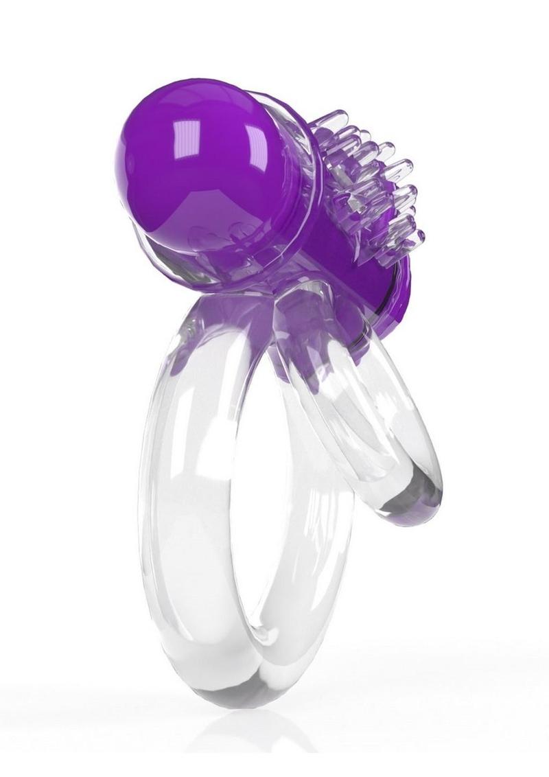 Screaming O 4b Doubleo 6 Couples Ring - Grape/Purple