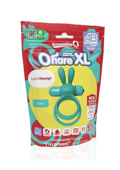 4b Ohare XL Rechargeable Silicone Rabbit Vibrating Cock Ring