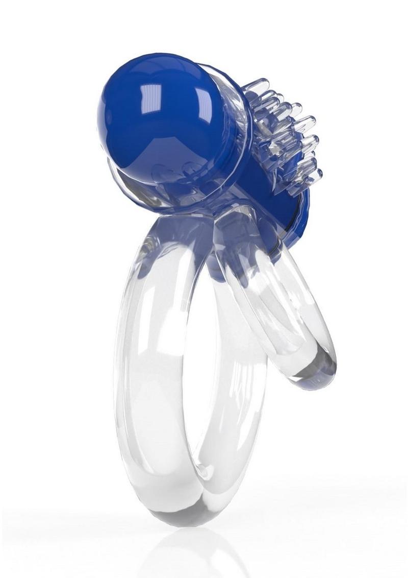 Screaming O 4t Doubleo 6 Couples Ring - Blue/Blueberry