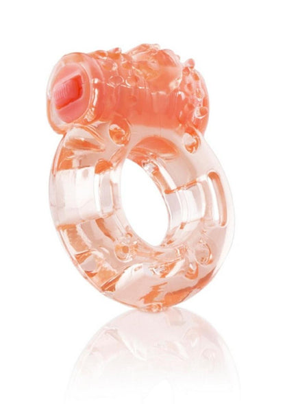 Screaming O Plus Silicone Cock Ring Waterproof - Vanilla