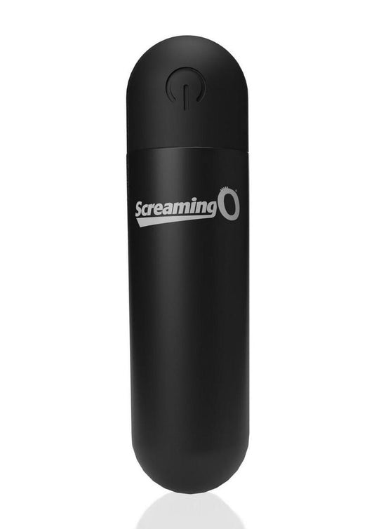 Screaming O Soft Touch Rechargeable Bullet - Black