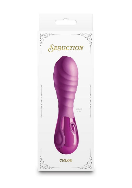 Seduction Chloe Rechargeable Silicone Mini Vibrator - Pink