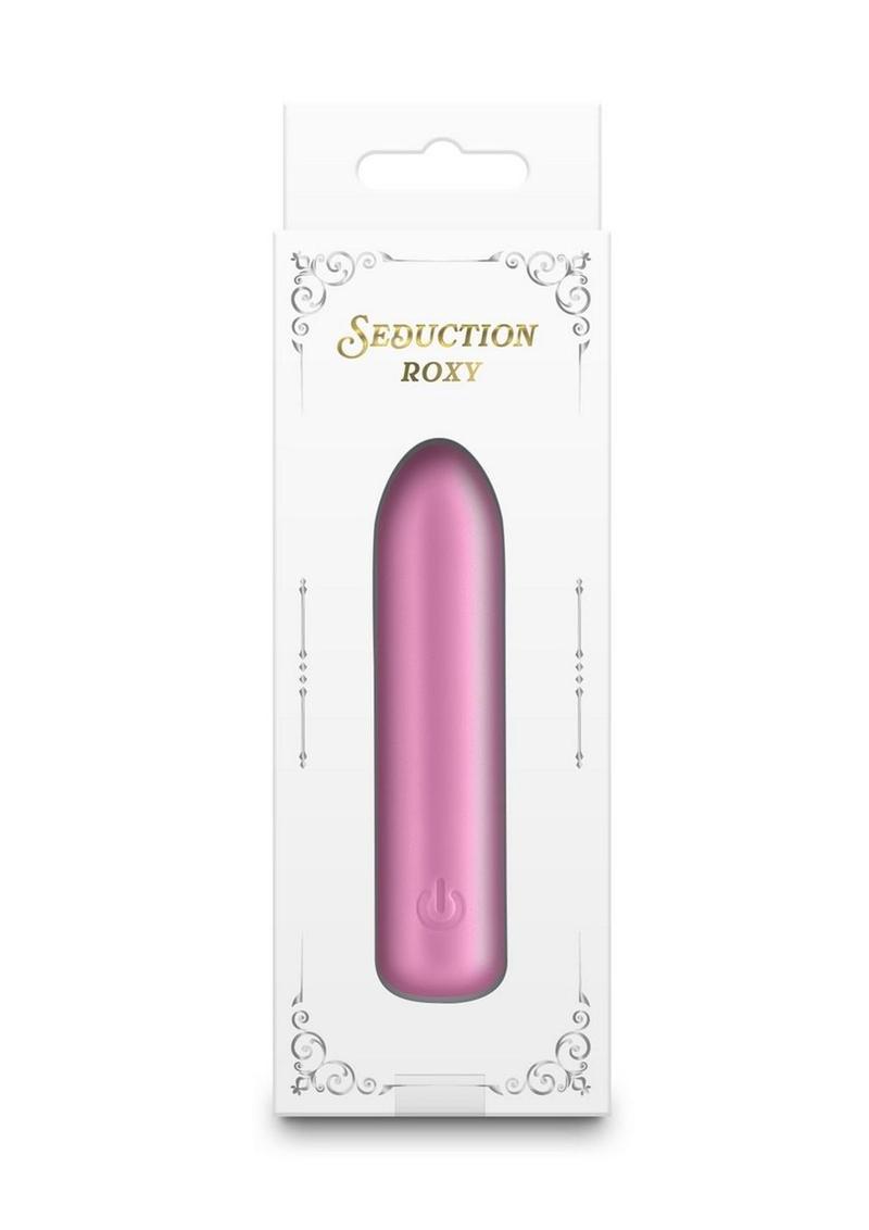 Seduction Roxy Rechargeable Silicone Bullet - Pink