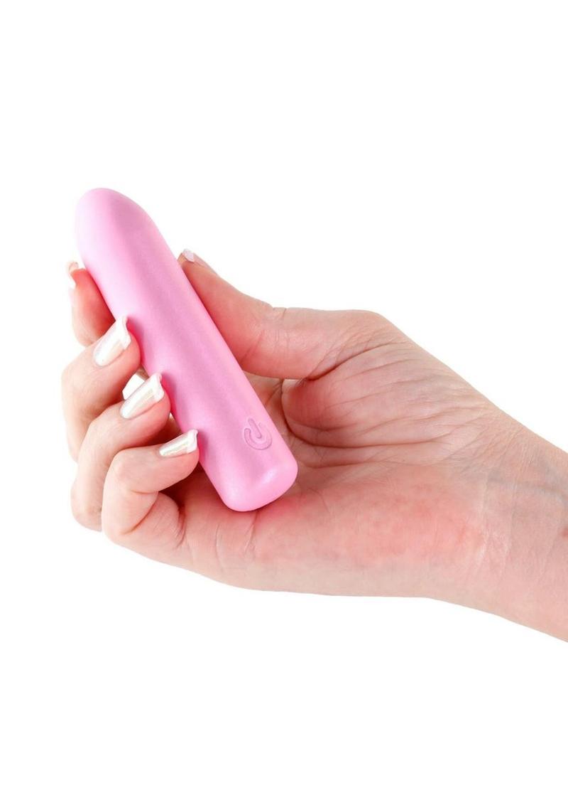 Seduction Roxy Rechargeable Silicone Bullet - Pink