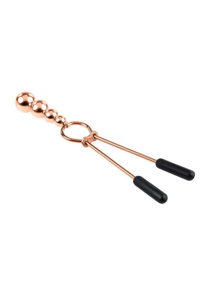 Selopa Beaded Nipple Clamps - Rose Gold