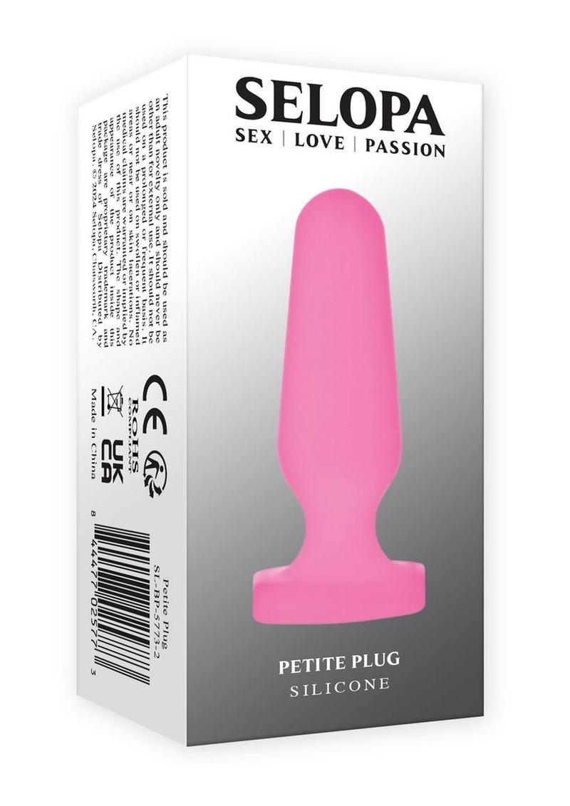 Selopa Petite Plug Silicone Anal Plug - Pink