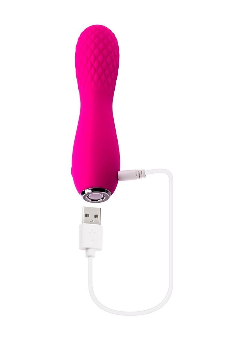 Selopa Razzle Dazzle Rechargeable Silicone Vibrator - Pink