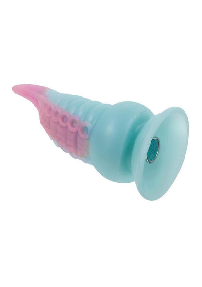 Selopa Stuck On You Rechargeable Silicone Vibrator - Blue/Pink