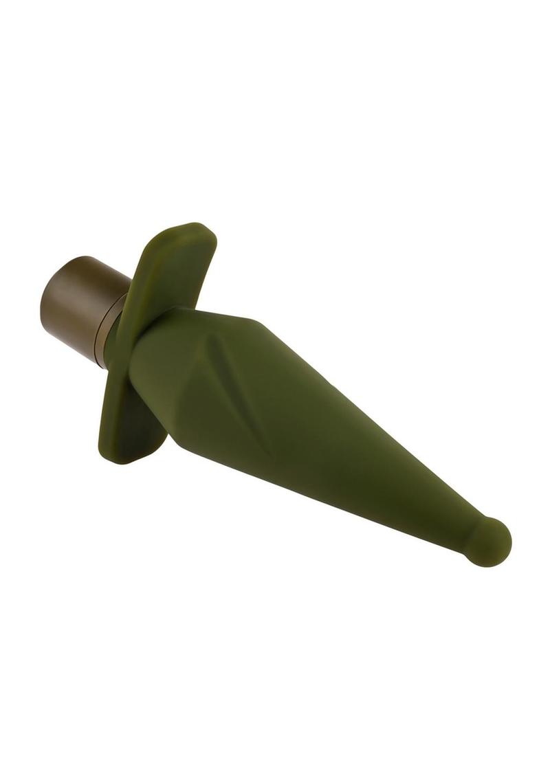 Selopa The Private Rechargeable Silicone Anal Plug - Green