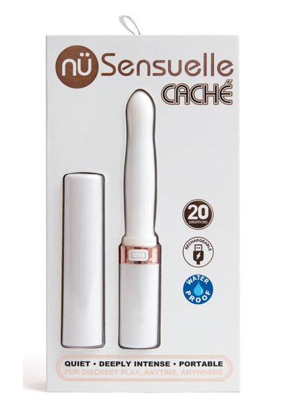 Sensuelle Cache 20 Function Silicone Rechargeable Covered Vibrator