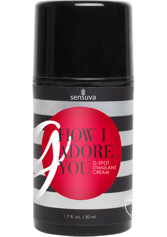 Sensuva G How I Adore You G-Spot Stimulant Cream For Her - 1.7oz