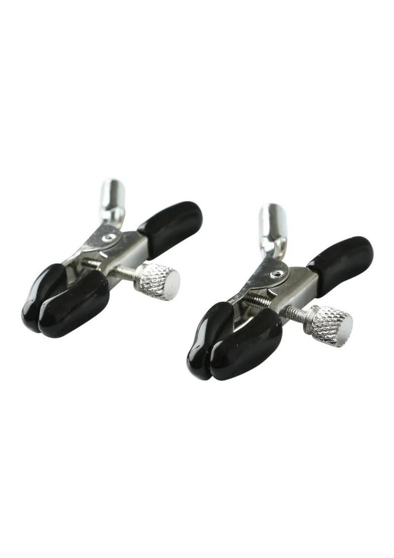 Sex and Mischief Adjustable Nipple Clips - Metal