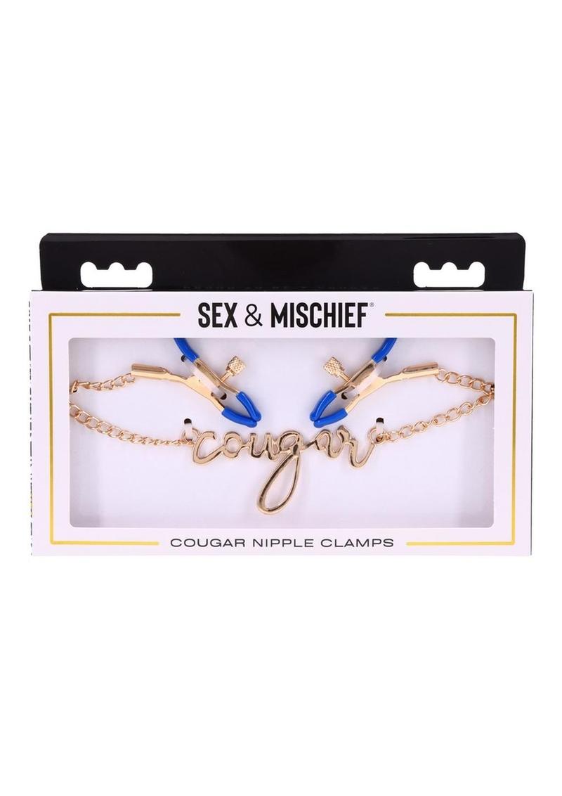 Sex and Mischief Cougar Nipple Clamps