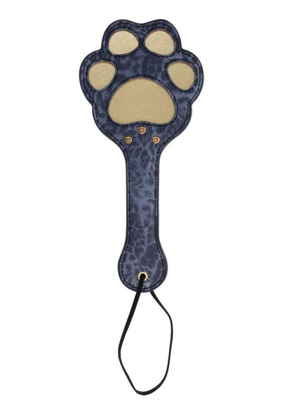 Sex and Mischief Cougar Paw Paddle - Blue/Gold/Navy