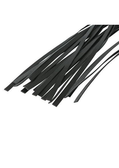 Sex and Mischief Jeweled Flogger - Black