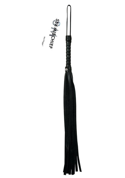 Sex and Mischief Mini Faux Leather Flogger