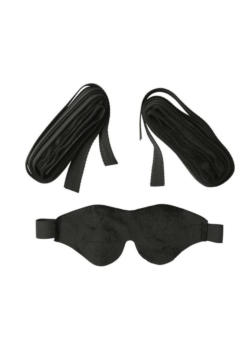 Sex and Mischief Our First Bondage Kit - Black