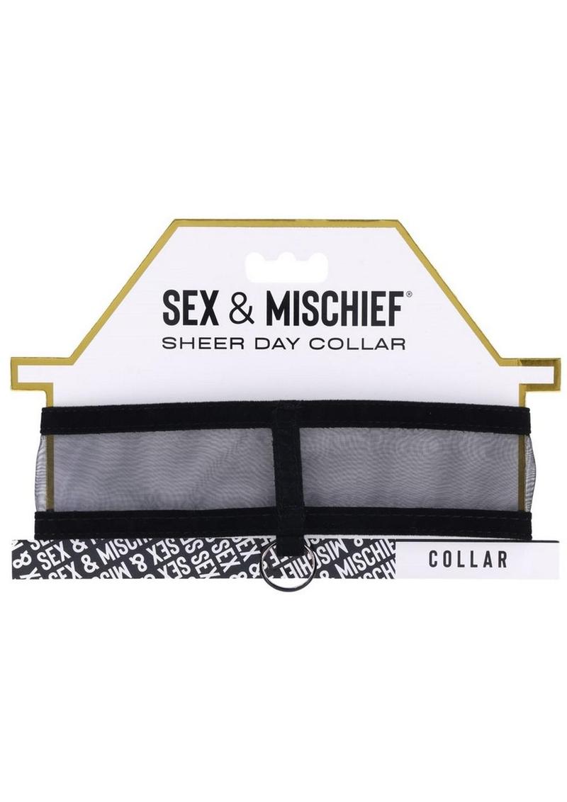 Sex and Mischief Sheer Day Collar