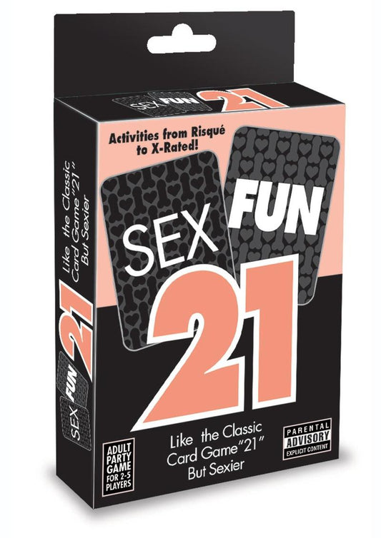 Sex Fun 21 Card Game