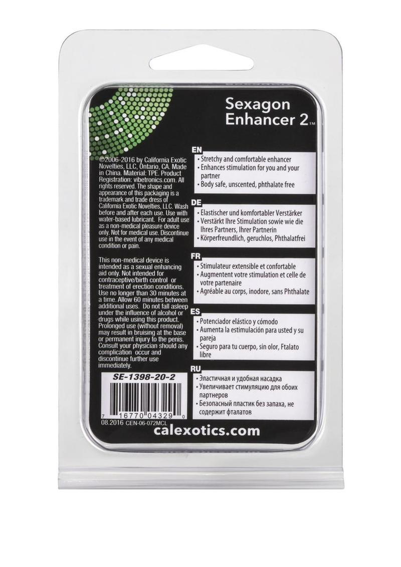 Sexagon Enhancer 2 Cock Ring