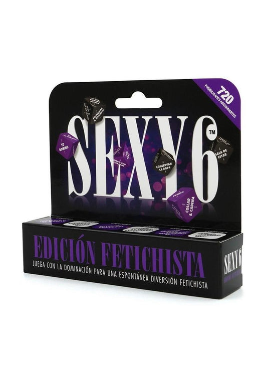 Sexy 6 Kinky Edition Dice Game (Spanish