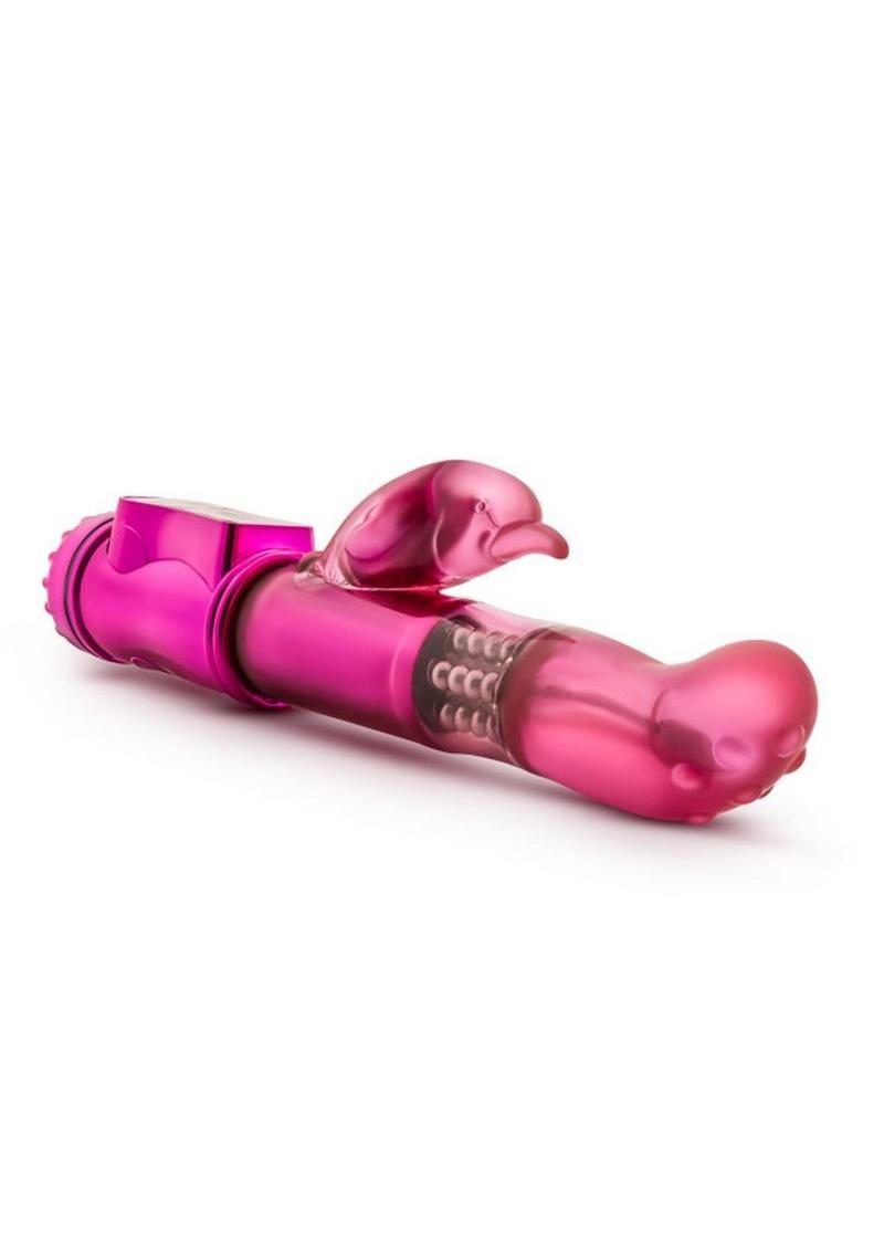 Sexy Things Dancing Dolphin Rabbit Vibrator - Fuchsia/Pink