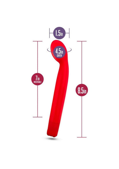 Sexy Things G Slim G-Spot Vibrator - Scarlet - Red