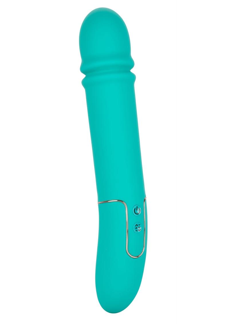 Shameless Flirt Rechargeable Silicone Thrusting Vibrator