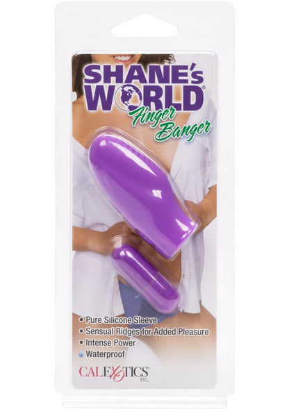 Shane's World Finger Banger Silicone Vibrator Waterproof