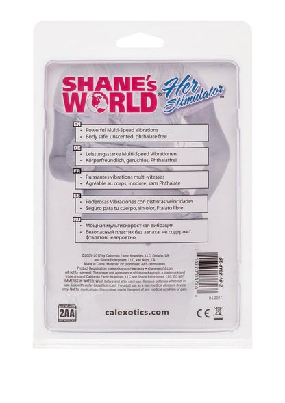 Shane's World Her Stimulator - Pink