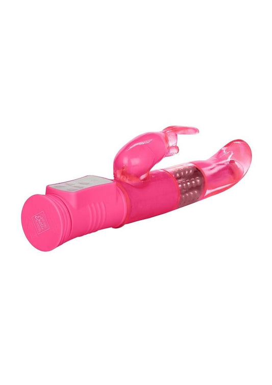 Shane's World Jack Rabbit G Beaded Vibrator - Pink