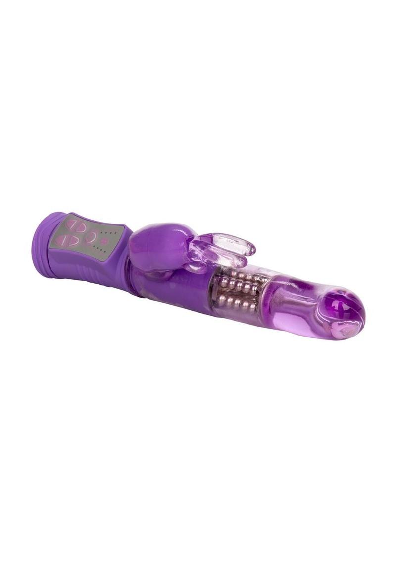 Shane's World Jack Rabbit G Beaded Vibrator - Purple