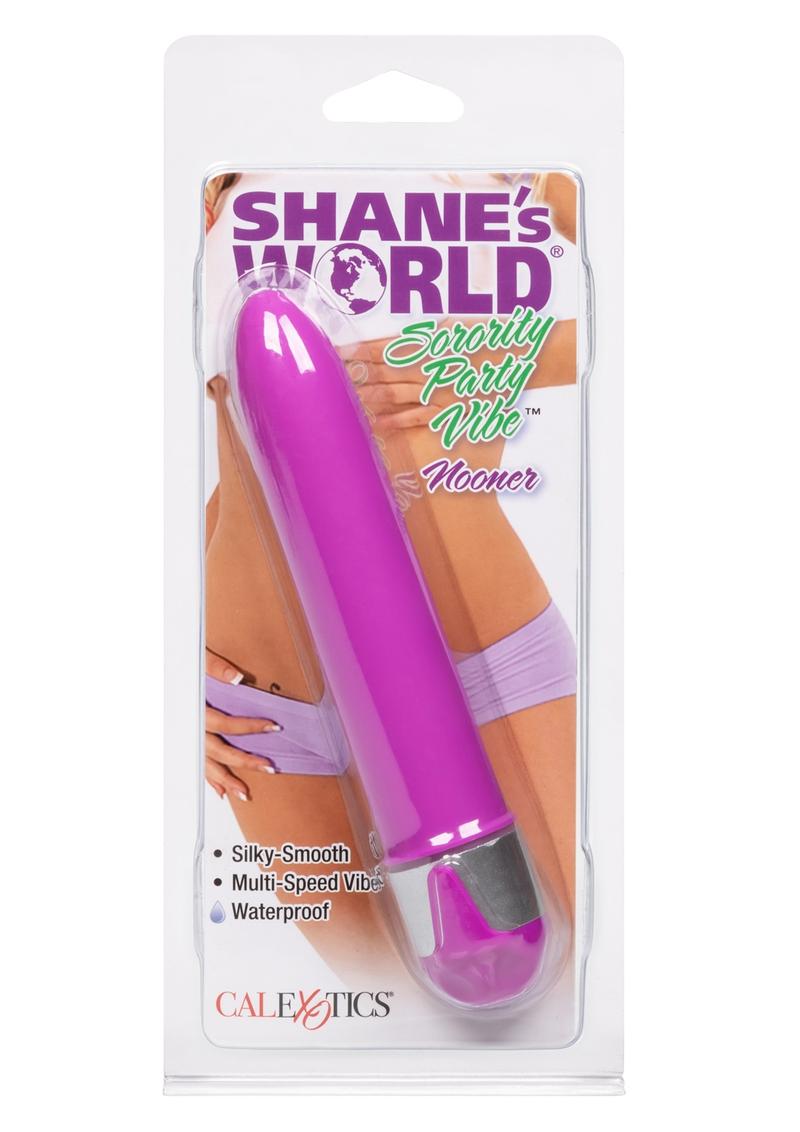 Shane's World Sorority Party Vibe Nooner Vibrator - Purple