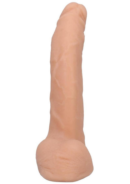 Signature Cocks Ultraskyn Quinton James Dildo with Removable Suction Cup - Vanilla - 8in