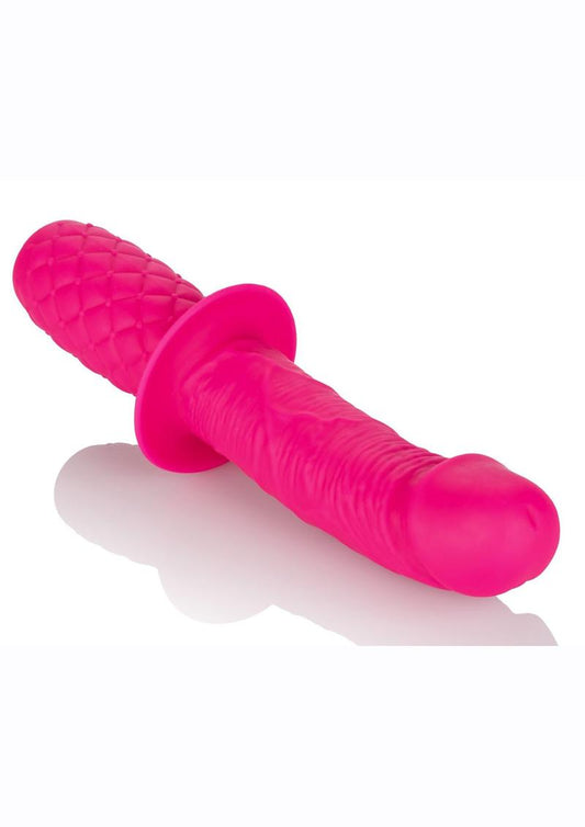 Silicone Grip Thruster Pink Anal - Pink