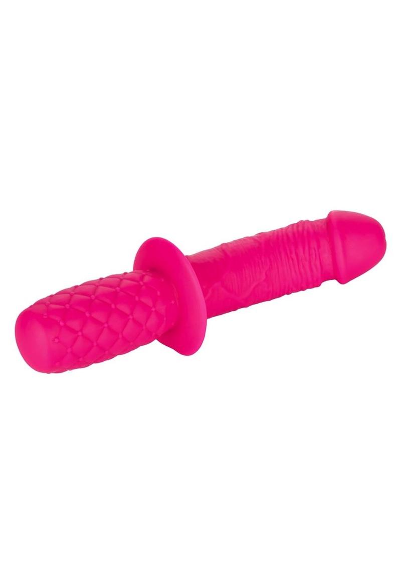 Silicone Grip Thruster Pink Anal - Pink