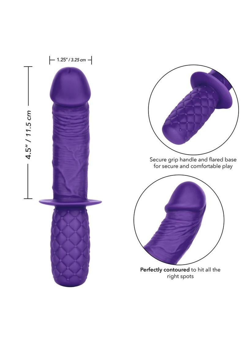 Silicone Grip Thruster Purple Probe