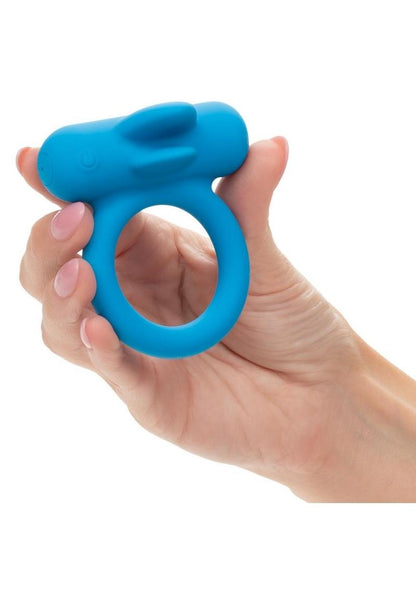 Silicone Rechargeable Double Trouble Cock Ring