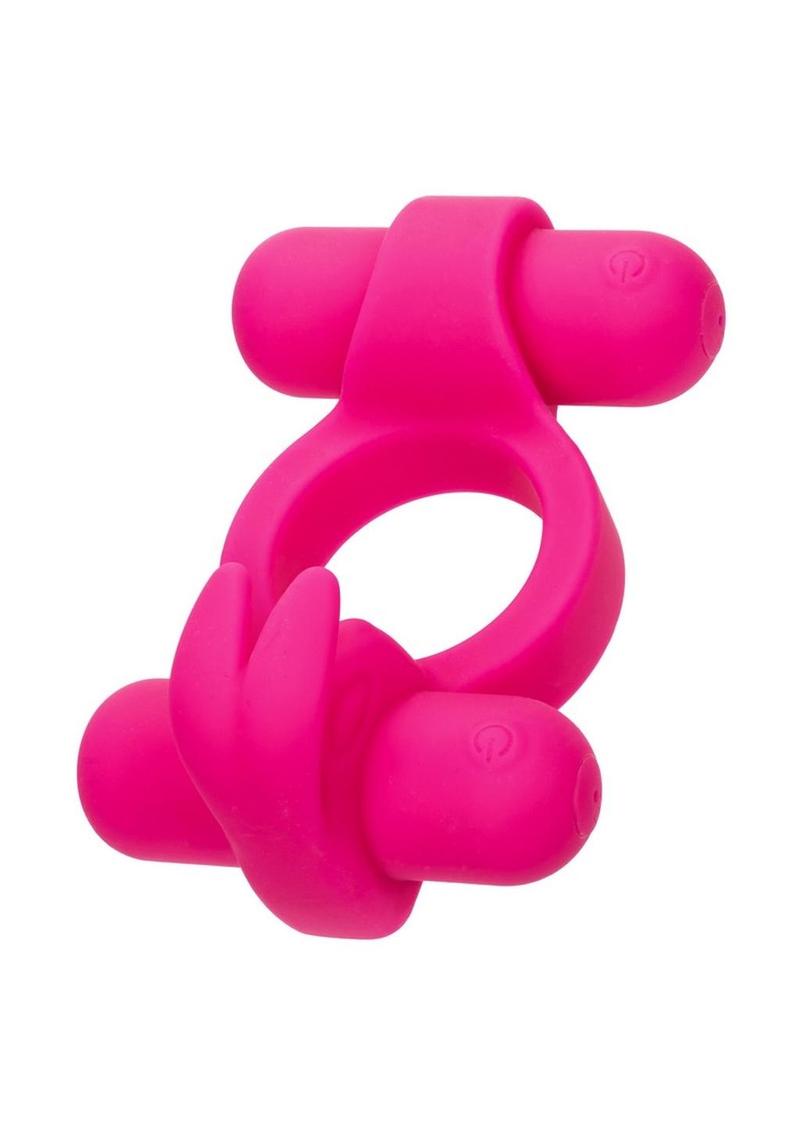 Silicone Rechargeable Rockin' Rabbit Cock Ring